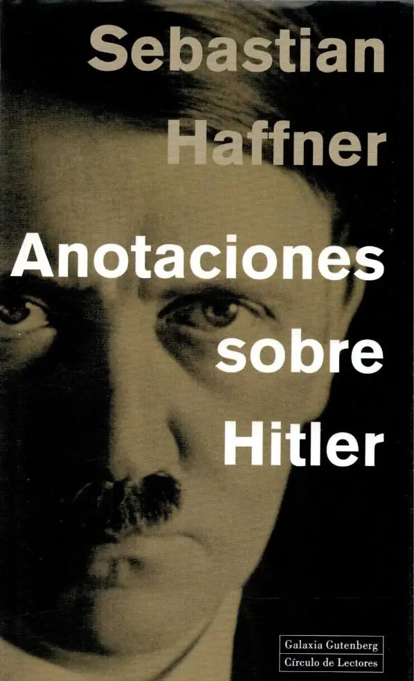 Anotaciones sobre Hitler de Sebastian Haffner